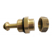 Вентиль запорный НР 1/2" коллекторный